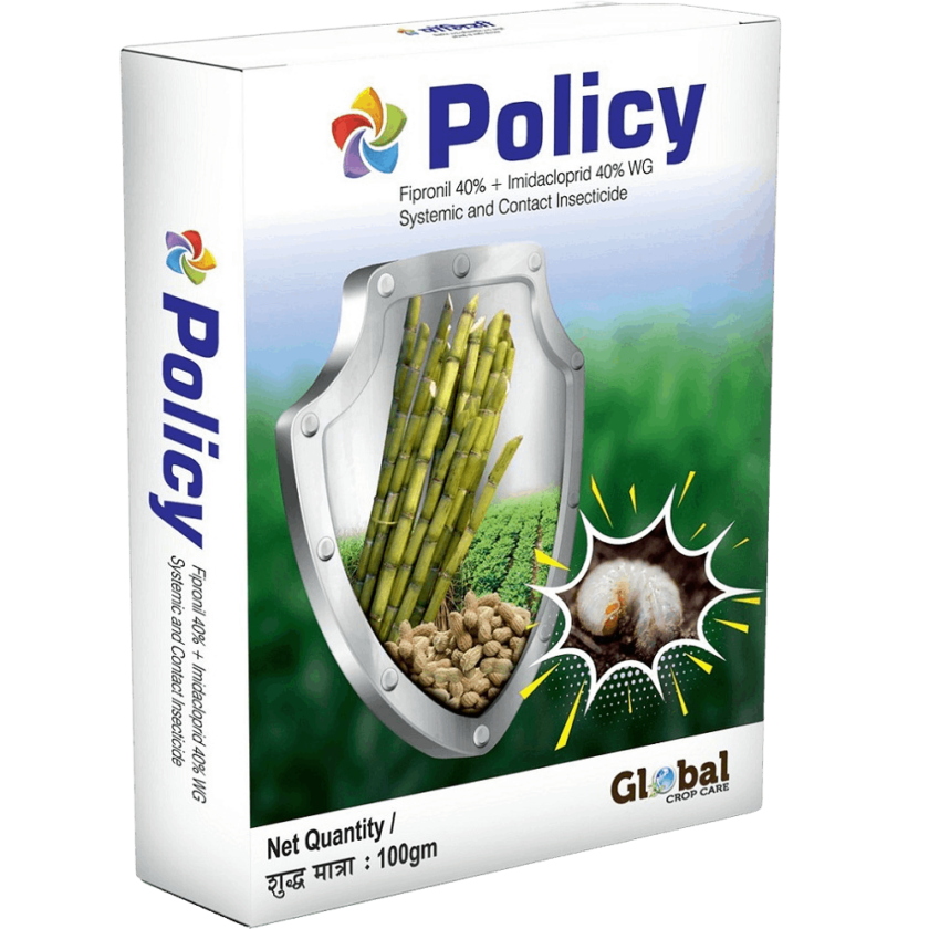 Policy (Fipronil 40 + Imidacloprid 40 WDG) Insecticides Fipronil 40