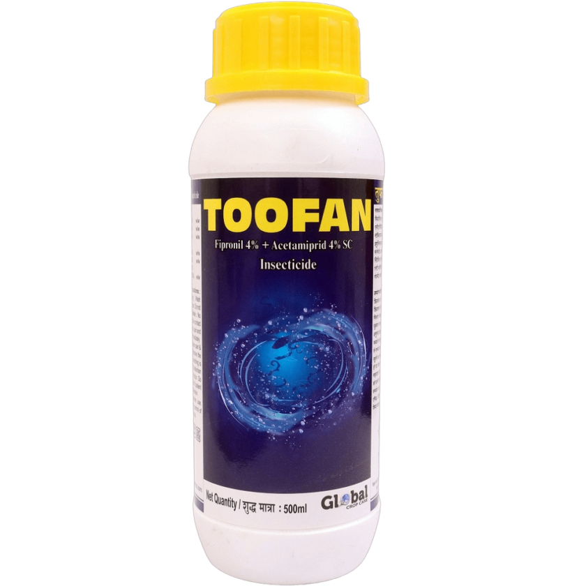 Toofan (Fipronil 4 + Acetamiprid 4 SC) Insecticides Fipronil 4