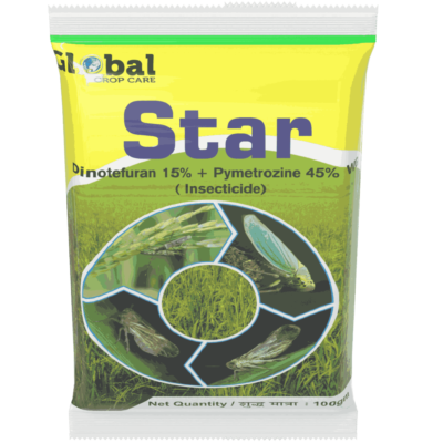 Star (Dinotefuran 15% + Pymetrozine 45% WG)